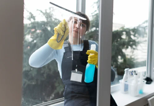 Nettoyage de vitres intérieures et extérieures à Antrenas